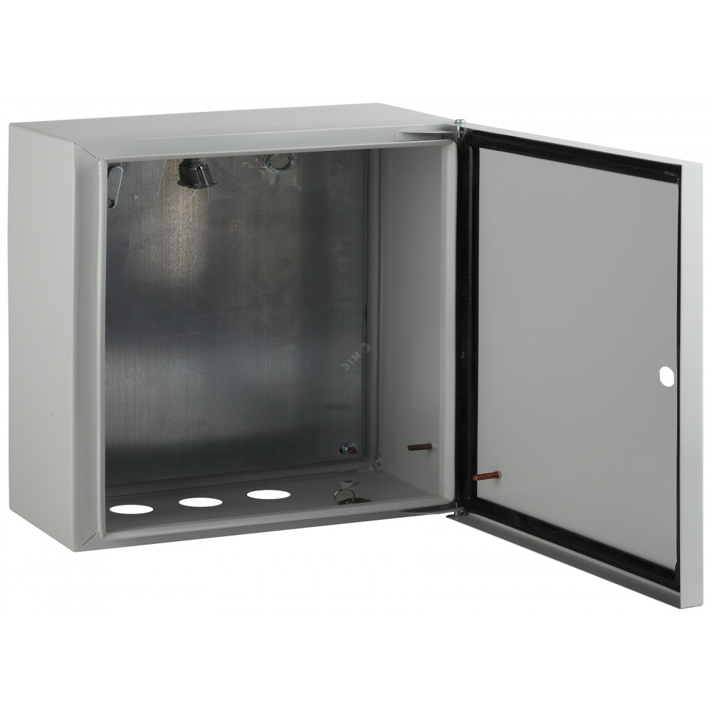 Изображение товара Металлический корпус ЩМПг-02 250х300х175 IP54 с замком для уличных и промышленных установок