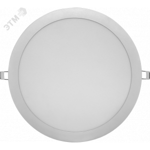 Светильник светодиодный ДВО-24w OLP-R1-24W-R300-4K-WH-LED 27229