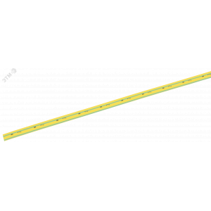 Трубка термоусадочная ТТУ нг-LS 10/5 жел-зел 1м UDRS-D10-1-K52