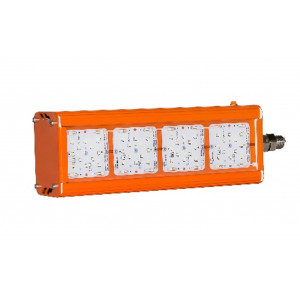 Урал 2Ех 01-040-003-К-КСС Д, Взрывозащищенный светильник "Урал", маркировка взрывозащиты 2Ex nA IIC T6 Gb X, мощность 40 Ватт, тип крепления светильника: консоль, номинальное напряжение: 220VAC, кривая силы света Д, степень защиты IP67