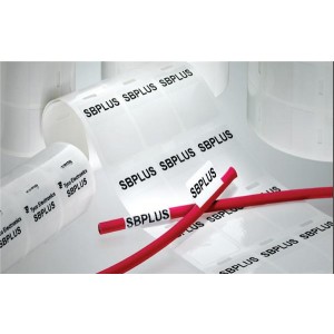 SBP100375WE2.5, Wire Identification TRANS VINYL LABEL PRICE PER LABEL