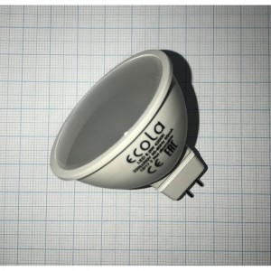 Лампа LED Ecola  8W хол матов.(168), MR16,4200K,51*50,GU5.3,M2RV80ELC