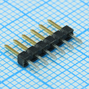2355182-6, Соединитель плата-плата 6 контактов 1 ряд шаг 2мм