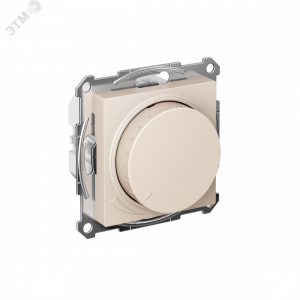ATLASDESIGN СВЕТОРЕГУЛЯТОР (диммер) повор-нажим, LED, RC, 400Вт, мех., БЕЖЕВЫЙ C3(5) ATN000223