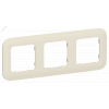 Изображение товара FLITE ARTISTIC Рамка 3-местная РУ-3-А-ФлСл сливочный IEK FI-M32-31-20-K86
