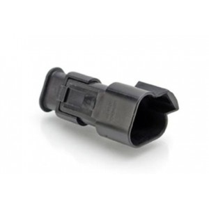 AT04-3P-SR02BLK, Автомобильные разъемы Recpt 3-Way RD Seal Strain Relief Black