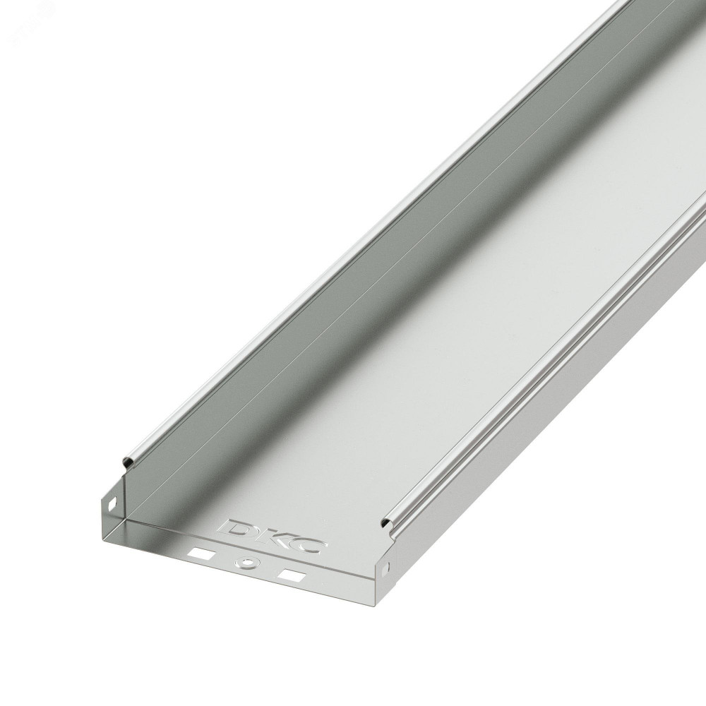 Изображение товара Лоток листовой неперфорированный 400х50 мм длиной 3000 мм сталь оцинкованная DKC