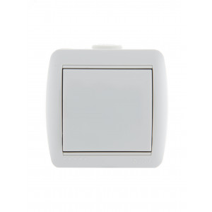 Выключатель 1-кл. ОП Nata 10А IP20 бел. 710-0200-100