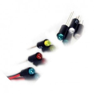 559-2501-007F, Светодиодные панельные индикаторы LED SNAPIN PAN IND