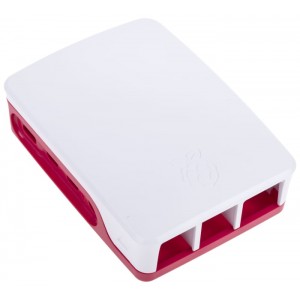 RPI4 CASE RED/WHITE
