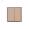 Выключатель 2-кл. ArtGallery (сх. 5) 10AX механизм песочн. SE GAL001251