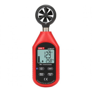 UT363BT, Измеритель скорости и температуры воздушного потока, термоанемометр с Bluetooth