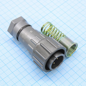 FQ18-5TJ-10, Вилка кабельная 5 контактов