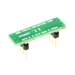 IPC0087, Панели и адаптеры DFN-6 to DIP-6 SMT Adapter