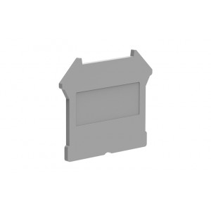 Торцевая крышка 303101, Торцевая крышка, для клемм SUK, цвет: серый