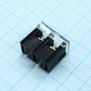 DG48C-B-02P-13-00A(H), Барьерный клеммный блок 2 контакта. Серия DG48C-B