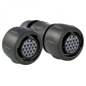 UTS6JC14E18P, Стандартный цилиндрический соединитель 18P Strt Pin Plug Backshell Size 14E