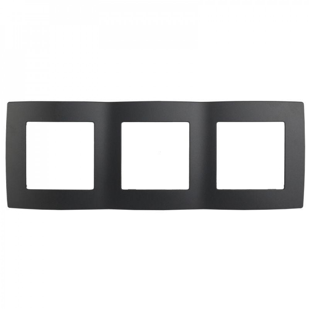 Изображение товара Рамка 3-м антрацит ЭРА 12-5003-05 для электрических устройств