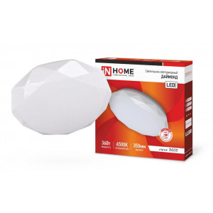 Светильник светодиодный DECO ДАЙМОНД 36Вт 230В 6500К 3240лм 380х55мм 4690612033730