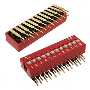 DA12R, DIP переключатель DA12R