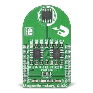 MIKROE-3275, Инструменты разработки магнитного датчика Magnetic rotary click