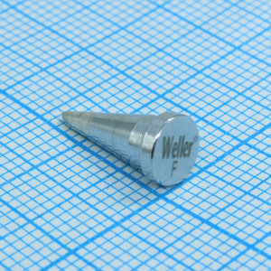 LT F soldering tip 1,2mm, Жало для паяльника WP80/WSP80/FE75, скошенный 45° длинный круг 1,2мм, L=12,5мм