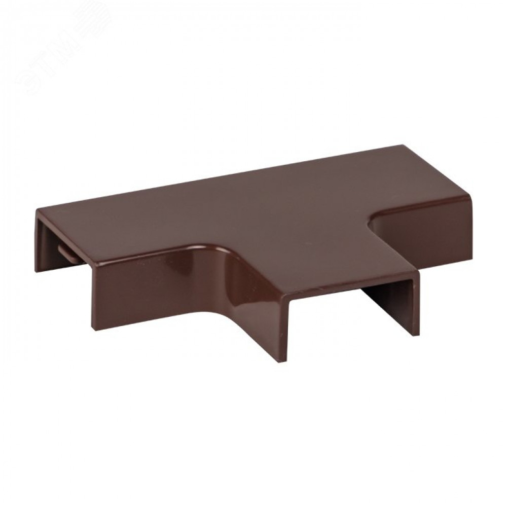 Изображение товара Угол T-образный (20х10) (4 шт) темное дерево Plast tchd-20-10x4