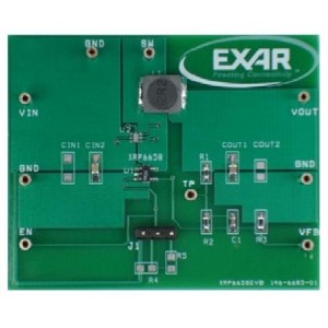 XRP6658EVB, Средства разработки интегральных схем (ИС) управления питанием Eval Board for XRP6658 Series