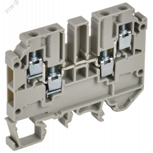 Колодка клеммная CTS-MC 4 вывода 4мм2 серая YCT12-00-4-K03-004