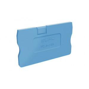 Торцевая крышка TP2.5-2-BU-EA, Торцевая крышка, для клемм TP2.5-2..., цвет: синий