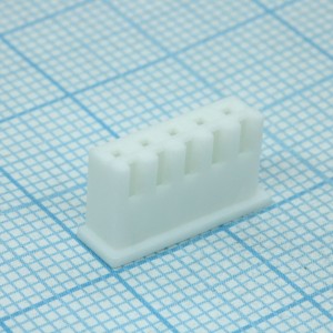 XHP-5, Серия XH. Корпус разъема - розетка на кабель 5 контактов, шаг 2.5мм / требуются контакты T-DS1069-SC600