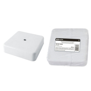 Коробка распаячная КР 75х75х20 ОП белая, IP40, инд. штрихкод SQ1401-0903