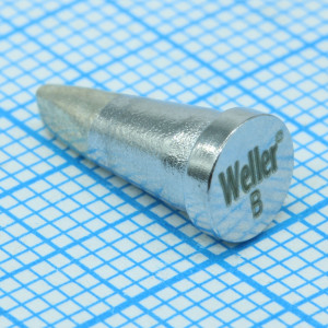 LT B soldering tip 2,4mm, Жало для паяльника WP80/WSP80/FE75, резец 2,4мм, L=12,5мм