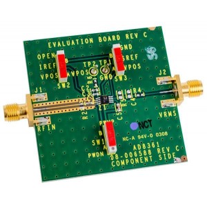 AD8361-EVALZ, Радиочастотные средства разработки AD8361 Evaluation Board