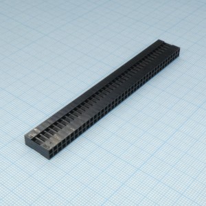 DS1071-2X40FCB, розетка на кабель 2,54мм 2ряда
