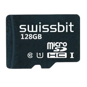 SFSD128GN4BM1MT-I-4G-2E1-STD, Карты памяти 128GB microSD Card MLC S-45u IND TEMP