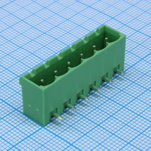 2EDGRC-5.0-06P-14-100A(H), Разъемный клеммный блок на плату, 6 контактов. Серия 2EDGRC-5.0
