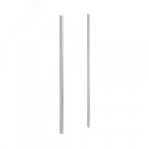 Вертикальные монтажные профили 38U, "L" для напольных 19" IT-корпусов ДКС серии CQE, 2шт R5VUG38L