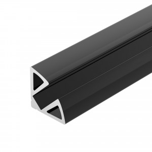 Профиль SL-KANT-H11-2000 ANOD BLACK 044086, Алюминиевый анодированный угловой профиль для светодиодных лент и линеек. Цвет - черный. Габаритные размеры (LхWхH): 2000x11x11 мм. Ширина площадки для ленты 5,2 мм. Экраны и заглушки приобретаются отдельно. Цена за 1 метр.