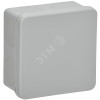 Коробка расп. КМ42435 о/п 80х80х40мм IP67 8 вв. серая UKO21-080-080-040-K41-66