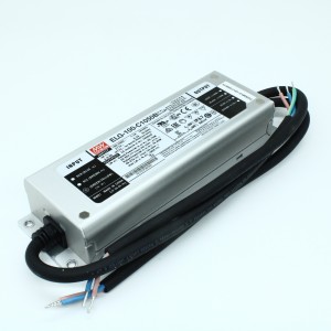 ELG-100-C1050B-3Y, AC-DC, 99.8Вт, IP67, вход 100…305В AC, 47…63Гц/142…431В DC, ККМ, выход 48…95В/1050мА, изоляция 3750В AC, в кожухе 199х63х35.5, -40…+70°С, димминг 3 в 1, с проводом заземления
