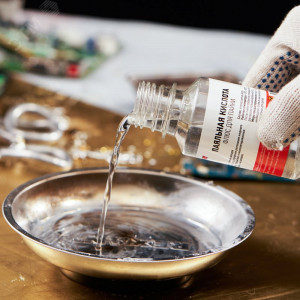 Кислота  паяльная 100 мл. флакон 09-3611, Флюс для пайки