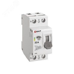 Устройство защиты от дугового пробоя (УЗДП) 1P+N 32А PROxima afdd-2-32-pro