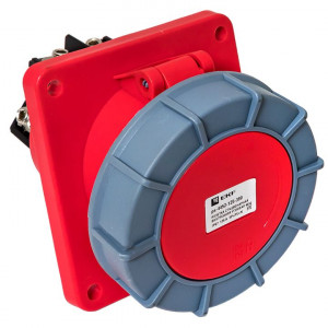 Розетка стационарная внутренняя угловая 4452 3Р+РЕ+N 125А 380В IP67 PROxima ps-4452-125-380