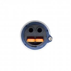 Индикатор сигнальный со встроенным диодом 9-24В, желтый, алюминий, зажим Plug-In M22L-F24YAP