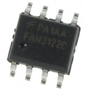FAN3122CMX, Драйверы для управления затвором Single 9A High-Speed Low-Side Gate