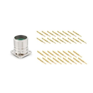 MA2LAP1700-KIT, Цилиндрические метрические разъемы 17pos Straight Male Receptacle Kit