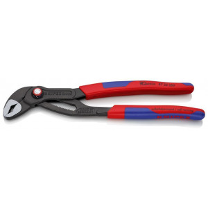 COBRA QuickSet клещи переставные, зев 50 мм, длина 250 мм, фосфатированные, 2-комп ручки, SB KN-8722250SB