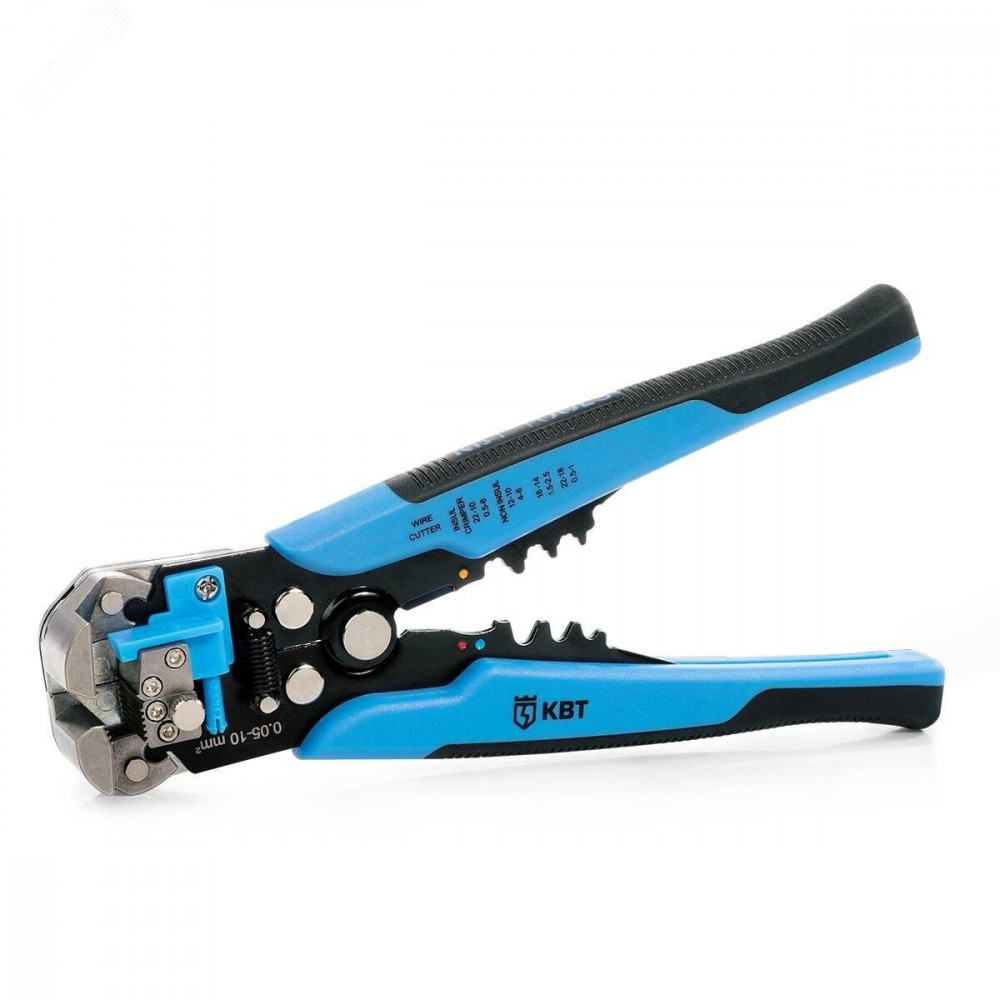 Изображение товара Инструмент для снятия изоляции и опрессовки наконечников WS-04A КВТ