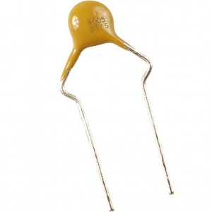 MF-R005-0, Самовосстанавливающийся предохранитель PTC 0.05A(hold) 0.1A(trip) 60V 40A 0.22W 5s 7.3Ohm Radial 8 X 8.3mm Bulk